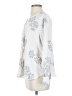 Ann Taylor 100% Polyester Silver Long Sleeve Blouse Size S - photo 5