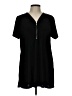 Long Tall Sally Black Short Sleeve Top Size 10 - photo 1
