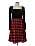 PatPat Plaid Red Casual Dress Size L - photo 1