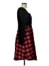 PatPat Plaid Red Casual Dress Size L - photo 4