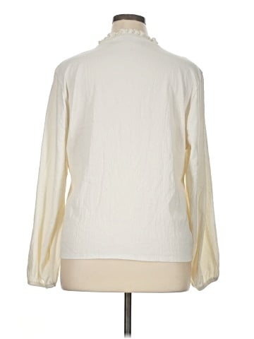 J.Crew Factory Store Long Sleeve Blouse (view 2)