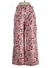 Lulus Floral Red Casual Pants Size S - photo 2