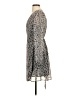Tart 100% Polyester Animal Print Gray Cocktail Dress Size S - photo 5