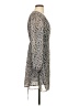 Tart 100% Polyester Animal Print Gray Cocktail Dress Size S - photo 4