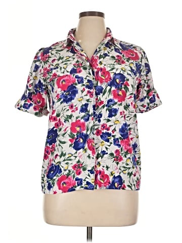 Yves St. Clair Short Sleeve Blouse (view 1)