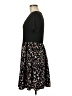 Shein 100% Polyester Animal Print Black Casual Dress Size 8 - 10 - photo 5