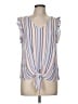 Weston 100% Rayon Blue Sleeveless Blouse Size M - photo 1