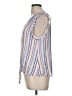 Weston 100% Rayon Blue Sleeveless Blouse Size M - photo 5