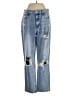 PacSun 100% Cotton Hearts Blue Jeans Size 26 waist - photo 1