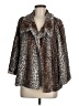 Unbranded 100% Polyester Animal Print Brown Faux Fur Jacket Size M (estimated) - photo 1