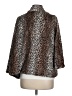 Unbranded 100% Polyester Animal Print Brown Faux Fur Jacket Size M (estimated) - photo 2