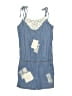 Justice 100% Cotton Blue Dress Size 12 - photo 1