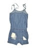 Justice 100% Cotton Blue Dress Size 12 - photo 2