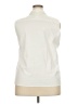Talbots 100% Cotton Ivory White Sleeveless Button-Down Shirt Size 18 - photo 2