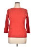 Karen Scott 100% Cotton Red Pullover Sweater Size XL - photo 1