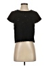 Banana Republic 100% Polyester Black Short Sleeve Top Size S - photo 1