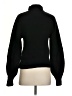 Express 100% Polyester Solid Black Turtleneck Sweater Size S - photo 2