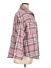 No Comment Plaid Pink Long Sleeve Blouse Size 1X - photo 4