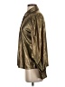 VICI Metallic Gold Long Sleeve Blouse Size S - photo 5