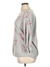 Love and Lace Hearts Gray Pullover Sweater Size XL - photo 5