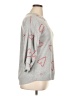 Love and Lace Hearts Gray Pullover Sweater Size XL - photo 4
