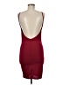 Assorted Brands Solid Burgundy Cocktail Dress Size S - photo 2