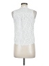 Assorted Brands 100% Viscose Polka Dots White Sleeveless Blouse Size M - photo 2