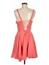 Margot 100% Polyester Solid Pink Cocktail Dress Size M - photo 2