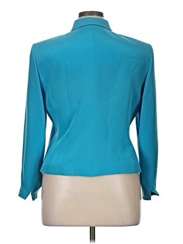 Kasper A.S.L. Long Sleeve Silk Top (view 2)