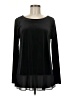 Ellen Tracy Black Long Sleeve Top Size M - photo 1