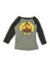 Instant Message Gray 3/4 Sleeve T-Shirt Size S (kids) - photo 1
