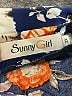 Sunny Girl Floral Blue Romper Size 2X - photo 4