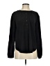 Ann Taylor 100% Polyester Black Long Sleeve Blouse Size S - photo 1