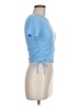 Zara Blue Short Sleeve Top Size M - photo 4