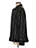 Nordstrom Rack 100% Polyester Stripes Black Long Sleeve Blouse Size L - photo 5