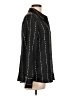 Nordstrom Rack 100% Polyester Stripes Black Long Sleeve Blouse Size L - photo 4