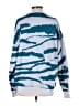 Zara Animal Print Blue Pullover Sweater Size L - photo 2