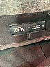 Zara Solid Black Formal Skirt Size L - photo 3