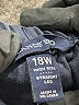 Lands' End Solid Blue Casual Pants Size 18W - photo 4