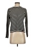 Kule 100% Cotton Black Long Sleeve Turtleneck Size S - photo 1