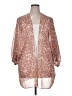 Assorted Brands 100% Polyester Pink Cardigan Size XL (estimated) - photo 1