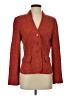 St. John Tweed Red Blazer Size 4 - photo 1