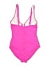 B2Prity Color Block Pink One Piece Swimsuit Size L - photo 2