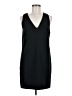 Milly Solid Black Cocktail Dress Size 8 - photo 1