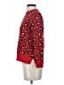 Charter Club Animal Print Red Pullover Sweater Size S - photo 5