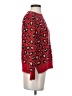 Charter Club Animal Print Red Pullover Sweater Size S - photo 4