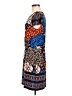 Ali Ro Print Blue Casual Dress Size 6 - photo 5