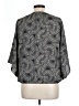Veronica M. 100% Polyester Gray 3/4 Sleeve Blouse Size L - photo 2