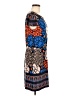 Ali Ro Print Blue Casual Dress Size 6 - photo 4