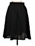 Unbranded Solid Black Casual Skirt Size 24 waist (estimated) - photo 2